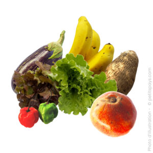 Panier de Fruits et Légumes - Duo